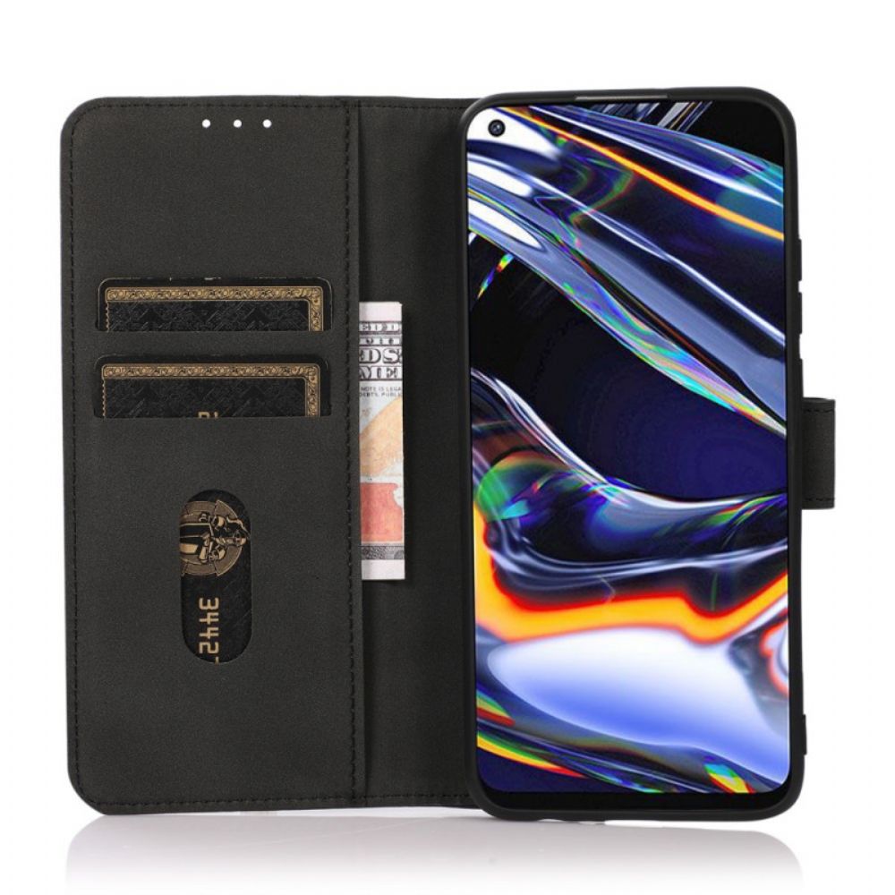 Flip Case Für Xiaomi Redmi Note 11 / 11S Khazneh Modischer Ledereffekt