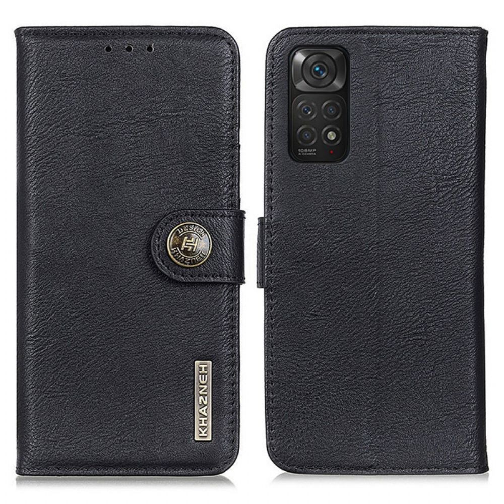 Flip Case Für Xiaomi Redmi Note 11 / 11S Kunstleder Khazneh