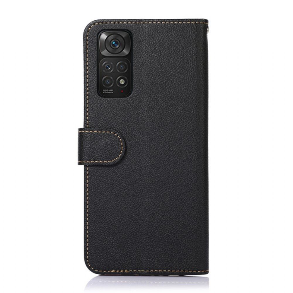 Flip Case Für Xiaomi Redmi Note 11 / 11S Liche Style Rfid Khazneh