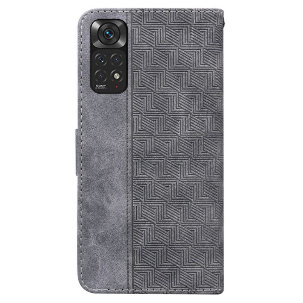 Flip Case Für Xiaomi Redmi Note 11 / 11S Mit Kordel Banddesign