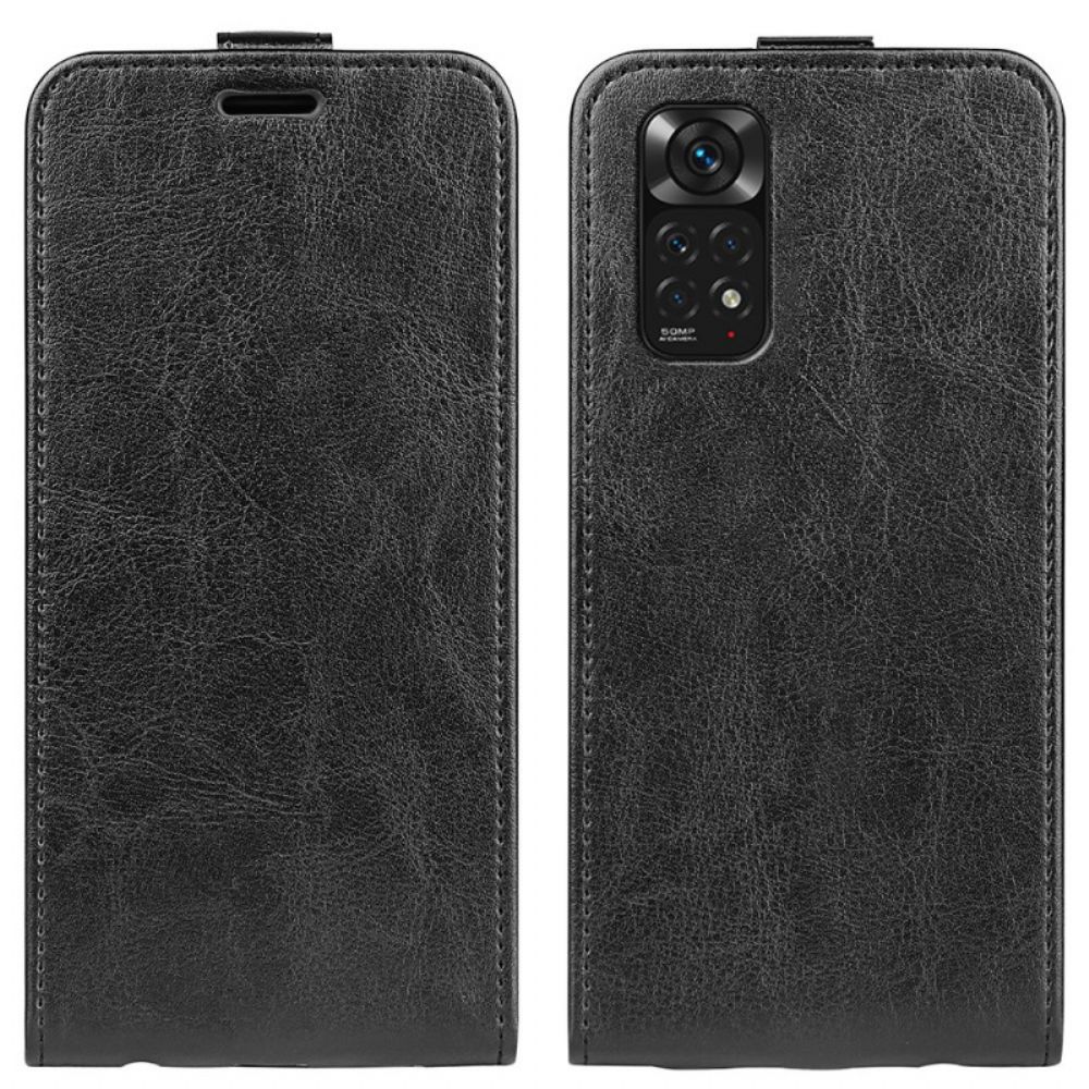 Flip Case Für Xiaomi Redmi Note 11 / 11S Flip Case Vertikale Klappe In Lederoptik