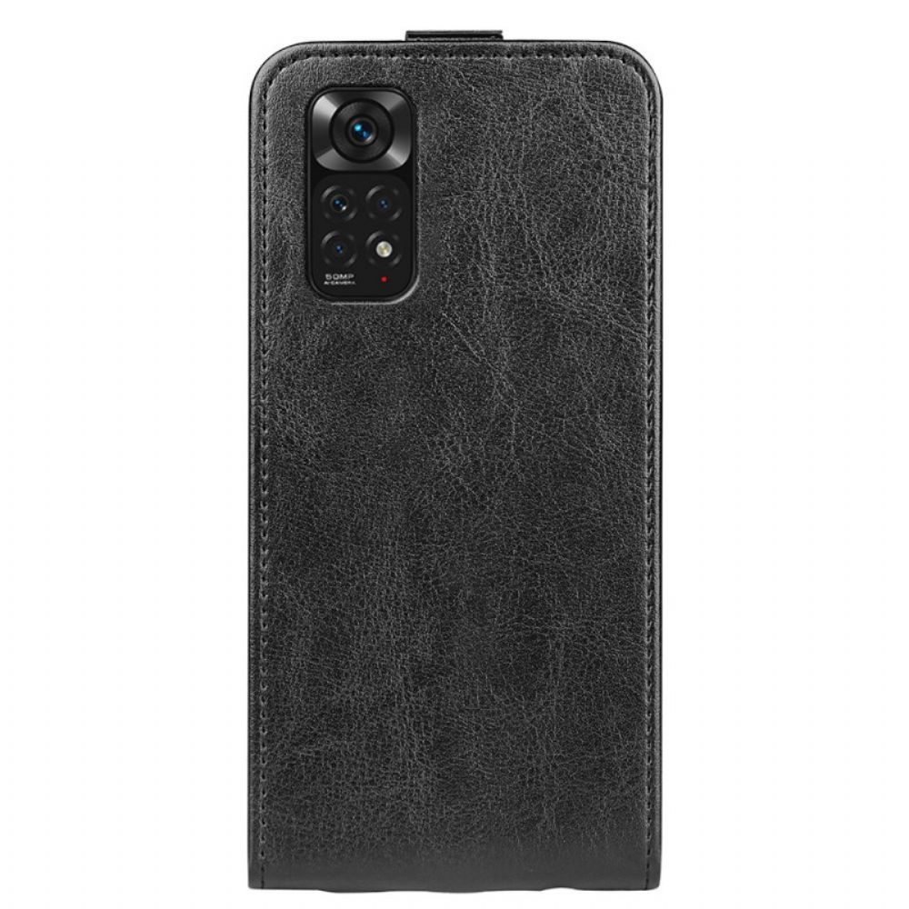 Flip Case Für Xiaomi Redmi Note 11 / 11S Flip Case Vertikale Klappe In Lederoptik