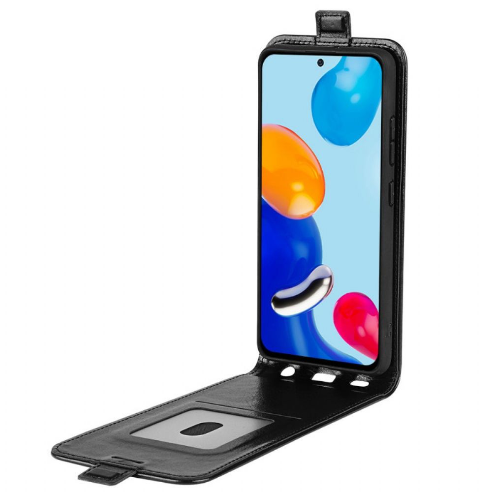 Flip Case Für Xiaomi Redmi Note 11 / 11S Flip Case Vertikale Klappe In Lederoptik