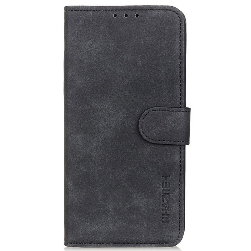 Flip Case Für Xiaomi Redmi Note 11 / 11S Vintage Ledereffekt Khazneh