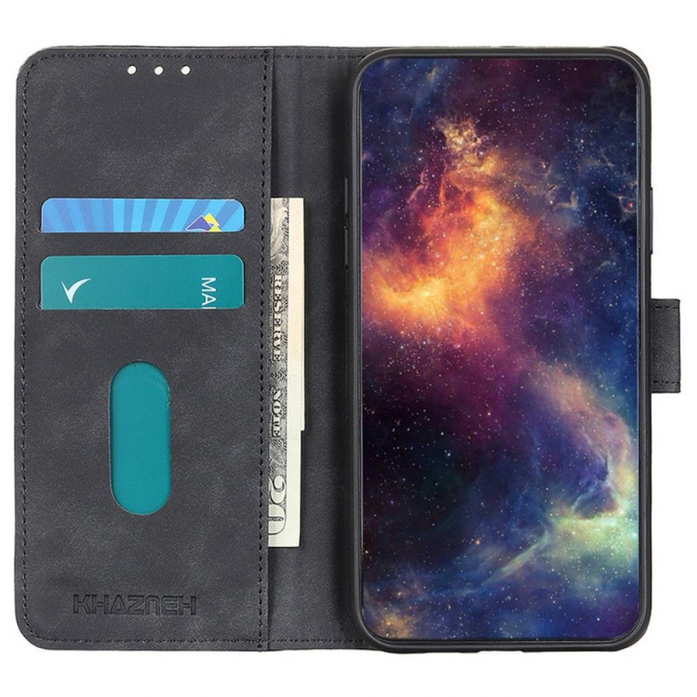 Flip Case Für Xiaomi Redmi Note 11 / 11S Vintage Ledereffekt Khazneh