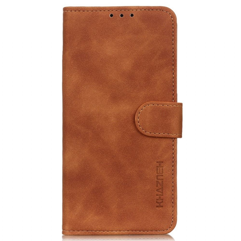 Flip Case Für Xiaomi Redmi Note 11 / 11S Vintage Ledereffekt Khazneh