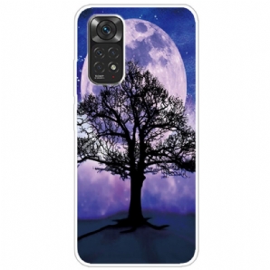 Handyhülle Für Xiaomi Redmi Note 11 / 11S Baum Und Mond