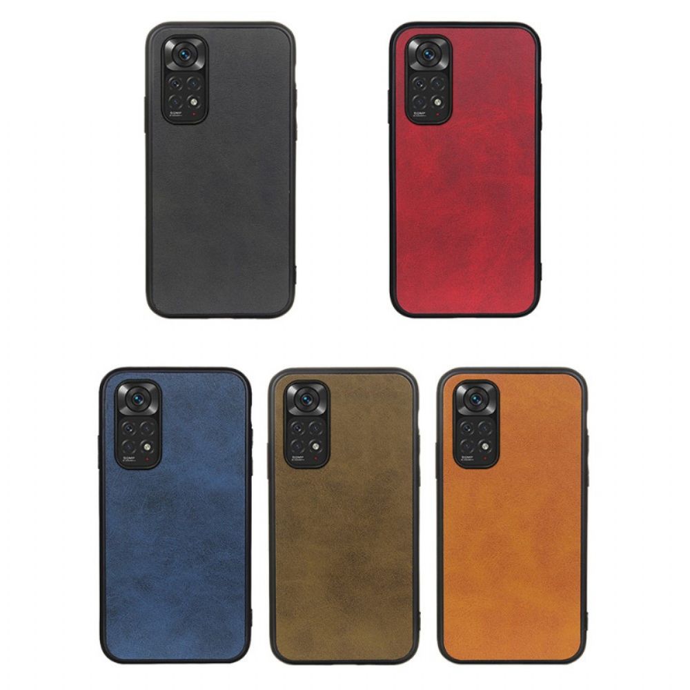 Handyhülle Für Xiaomi Redmi Note 11 / 11S Leder-stil