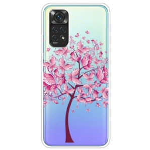 Handyhülle Für Xiaomi Redmi Note 11 / 11S Rosa Baumkrone