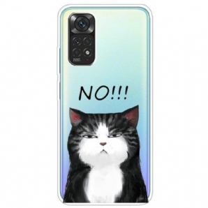 Hülle Für Xiaomi Redmi Note 11 / 11S Die Katze Die Nein Sagt