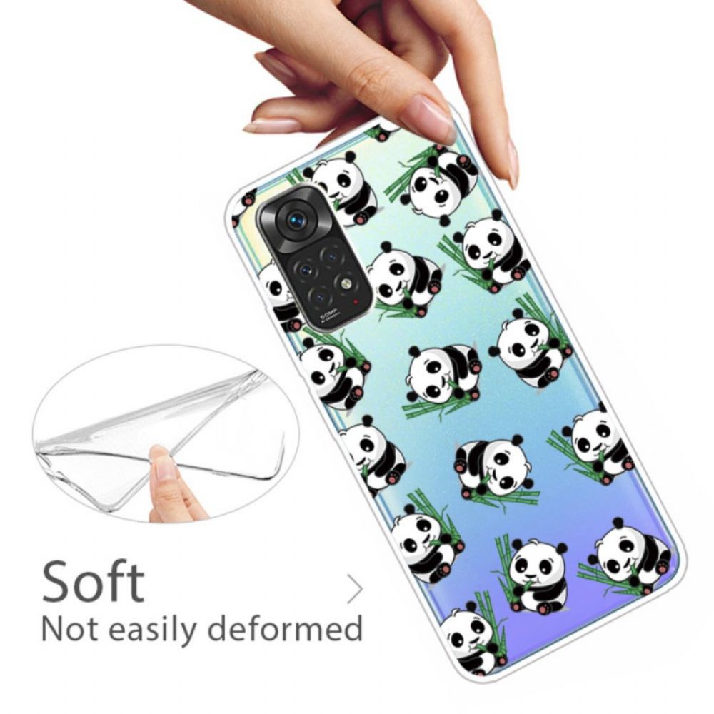 Hülle Für Xiaomi Redmi Note 11 / 11S Kleine Pandas