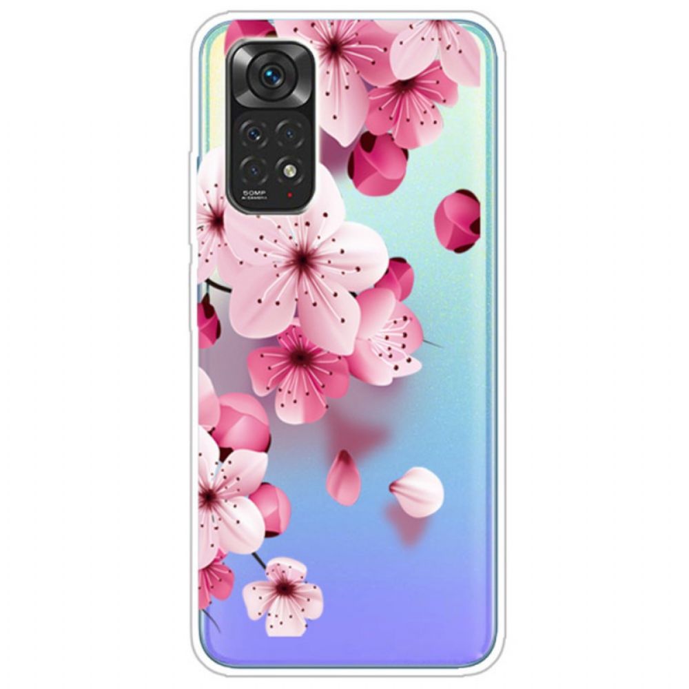 Hülle Für Xiaomi Redmi Note 11 / 11S Kleine Rosa Blüten