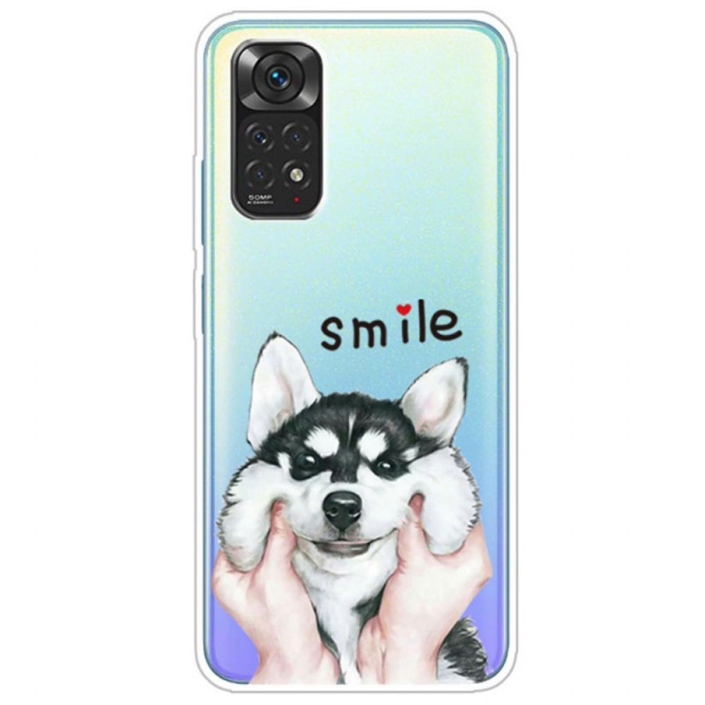 Hülle Für Xiaomi Redmi Note 11 / 11S Lächle Hund