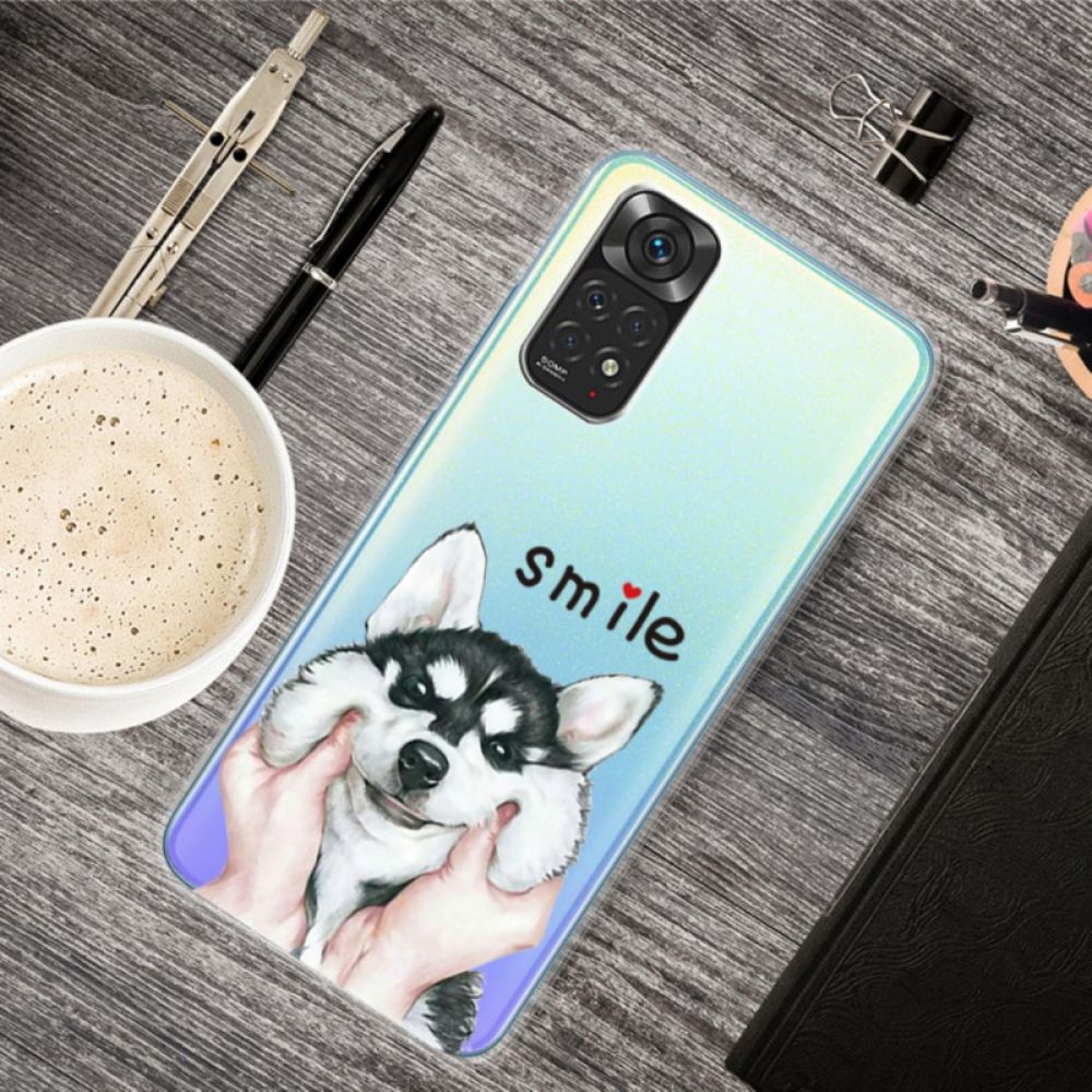 Hülle Für Xiaomi Redmi Note 11 / 11S Lächle Hund