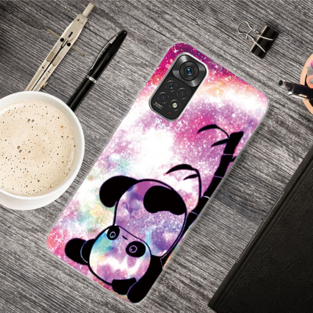 Hülle Für Xiaomi Redmi Note 11 / 11S Panda Und Bambus