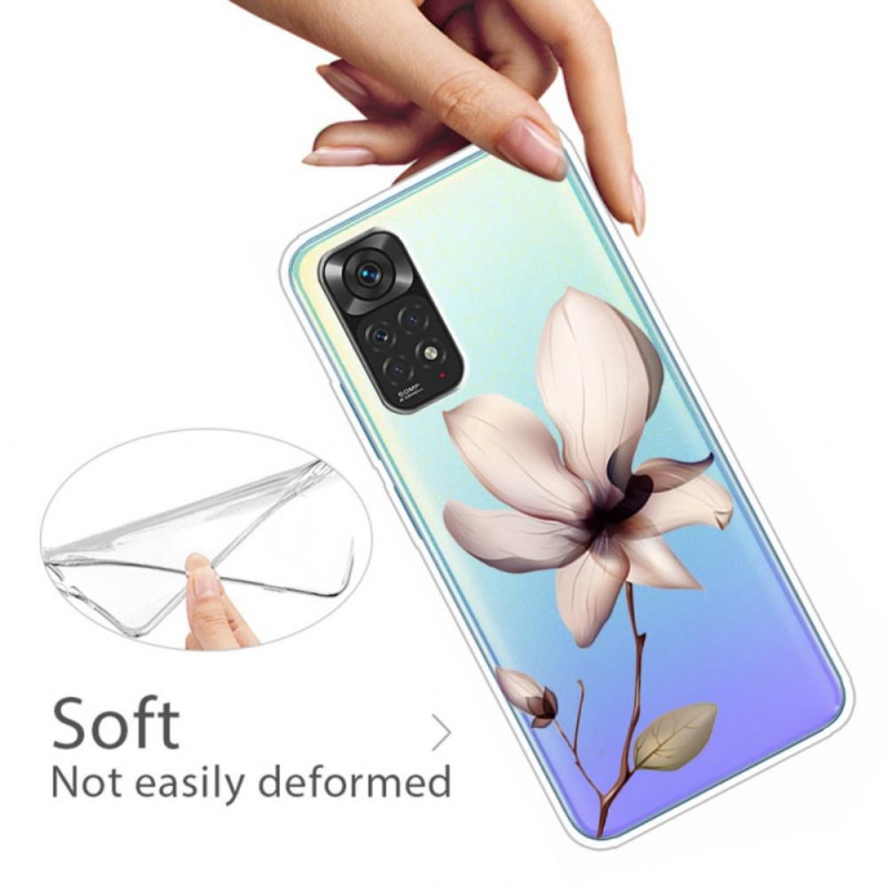 Hülle Für Xiaomi Redmi Note 11 / 11S Transparente Blume