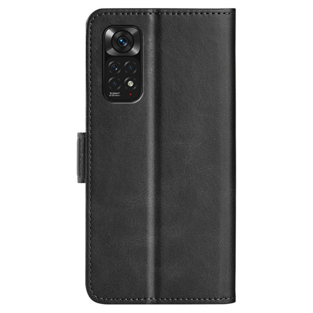 Lederhüllen Für Xiaomi Redmi Note 11 / 11S Flip Case Doppelklappe