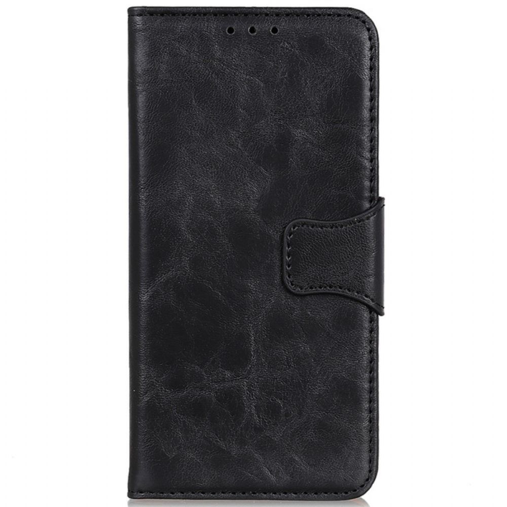 Lederhüllen Für Xiaomi Redmi Note 11 / 11S Flip Case Textur-magnetklappe