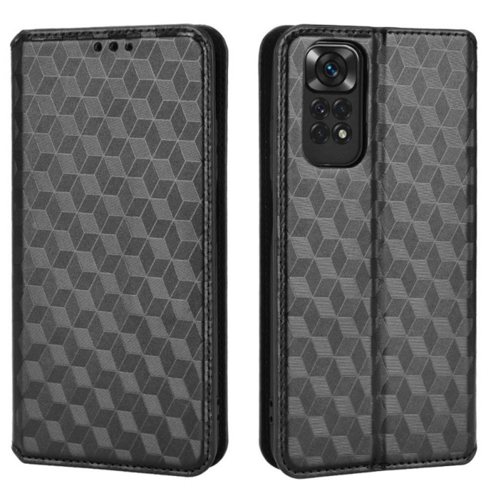 Schutzhülle Für Xiaomi Redmi Note 11 / 11S Flip Case 3d-diamant-leder-effekt