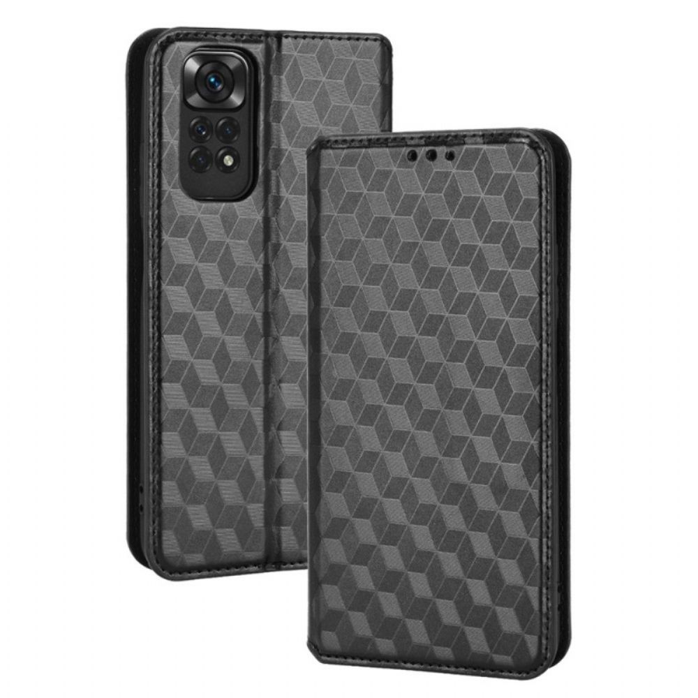 Schutzhülle Für Xiaomi Redmi Note 11 / 11S Flip Case 3d-diamant-leder-effekt