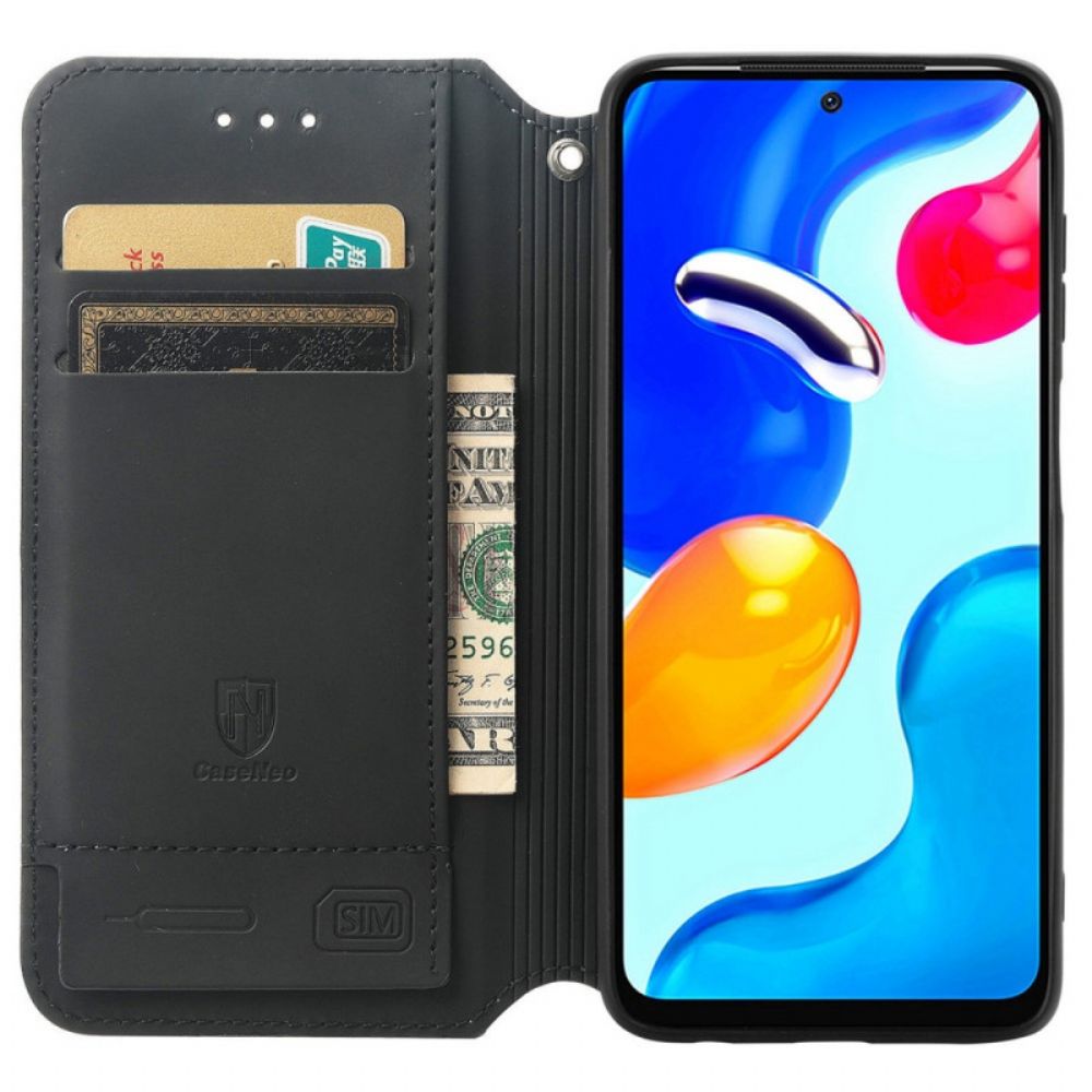 Schutzhülle Für Xiaomi Redmi Note 11 / 11S Flip Case Caseneo Rfid-design