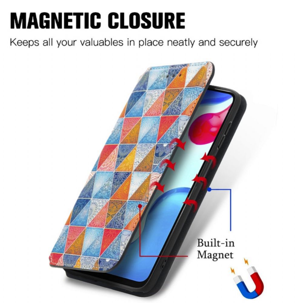 Schutzhülle Für Xiaomi Redmi Note 11 / 11S Flip Case Caseneo Rfid-design