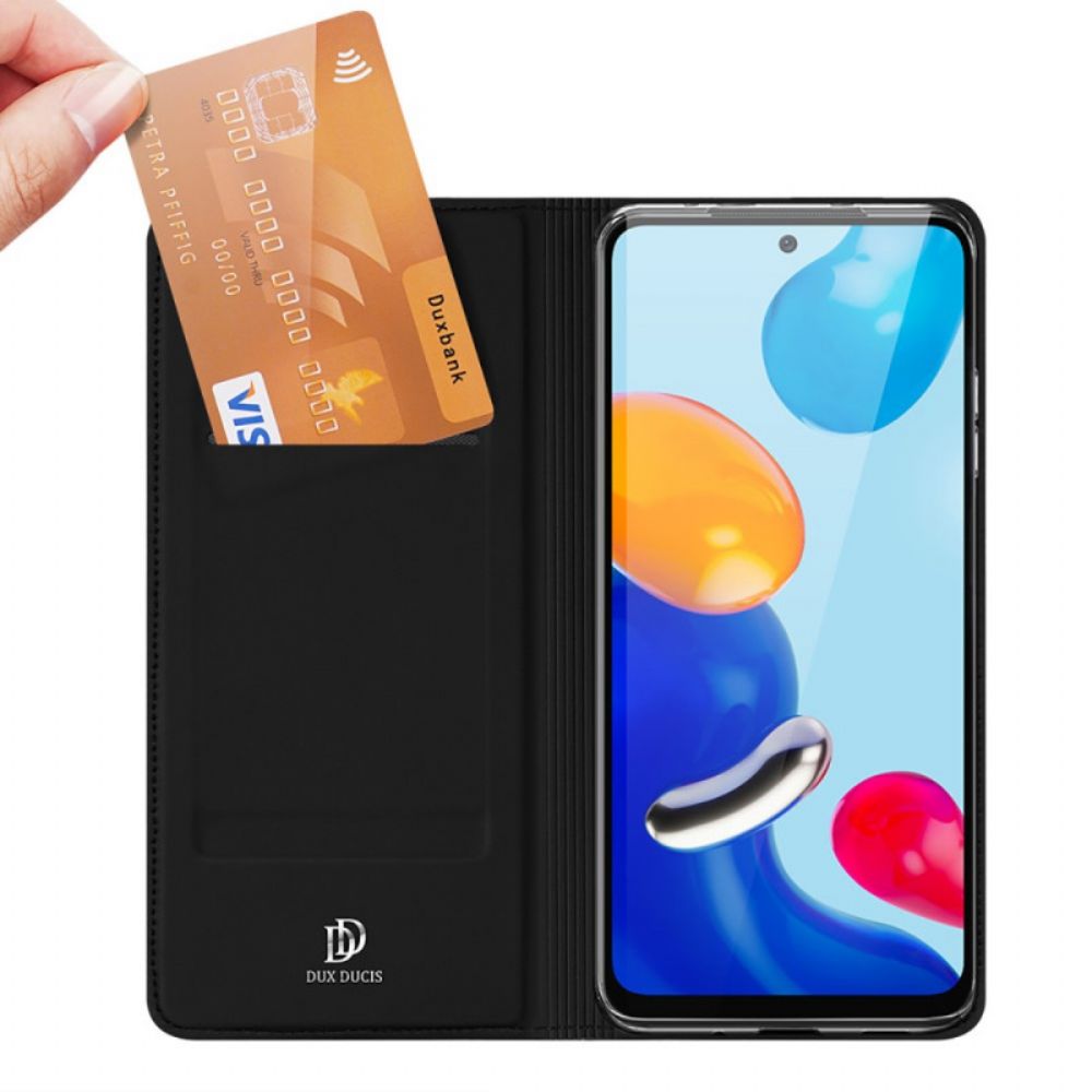 Schutzhülle Für Xiaomi Redmi Note 11 / 11S Flip Case Dux Ducis Pro-skin