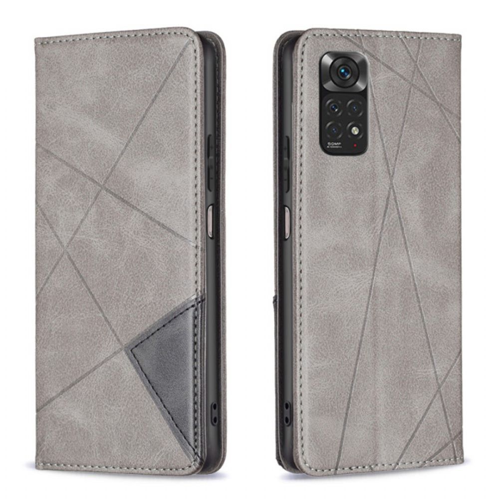 Schutzhülle Für Xiaomi Redmi Note 11 / 11S Flip Case Künstlerstil