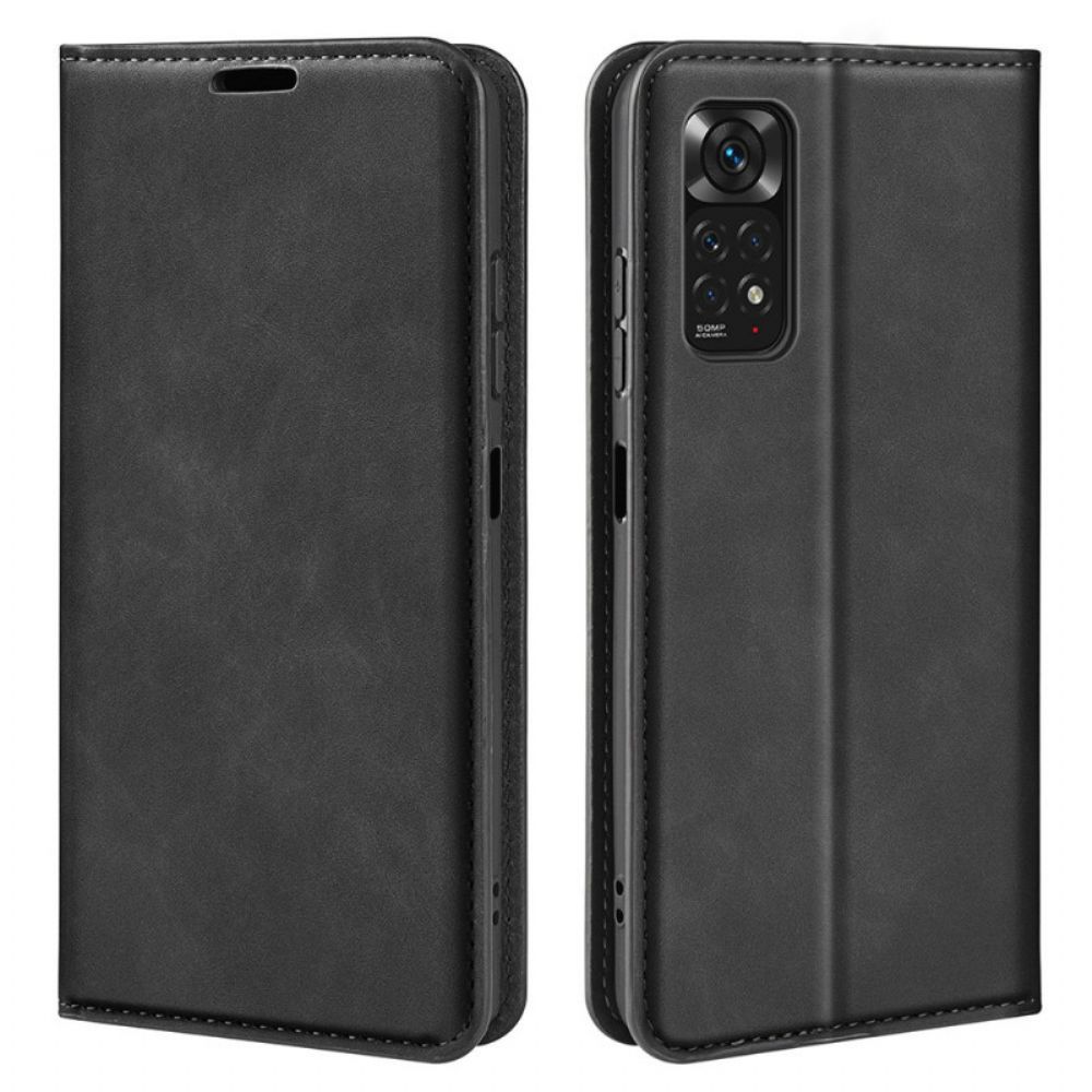 Schutzhülle Für Xiaomi Redmi Note 11 / 11S Flip Case Ledereffekt