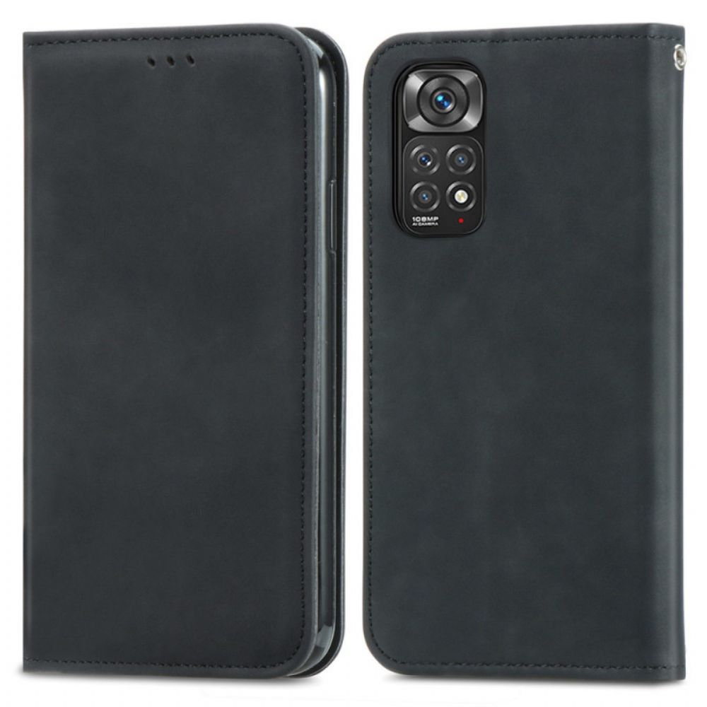 Schutzhülle Für Xiaomi Redmi Note 11 / 11S Flip Case Vintage-leder-effekt