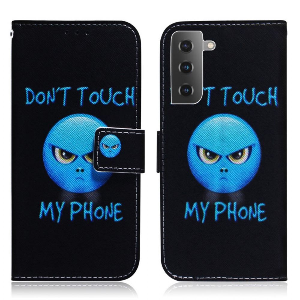 Flip Case Für Samsung Galaxy S22 Plus 5G Telefon-emoji