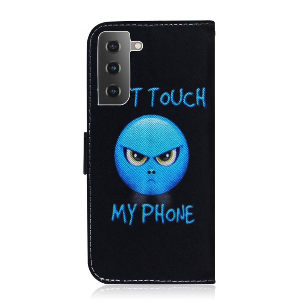 Flip Case Für Samsung Galaxy S22 Plus 5G Telefon-emoji