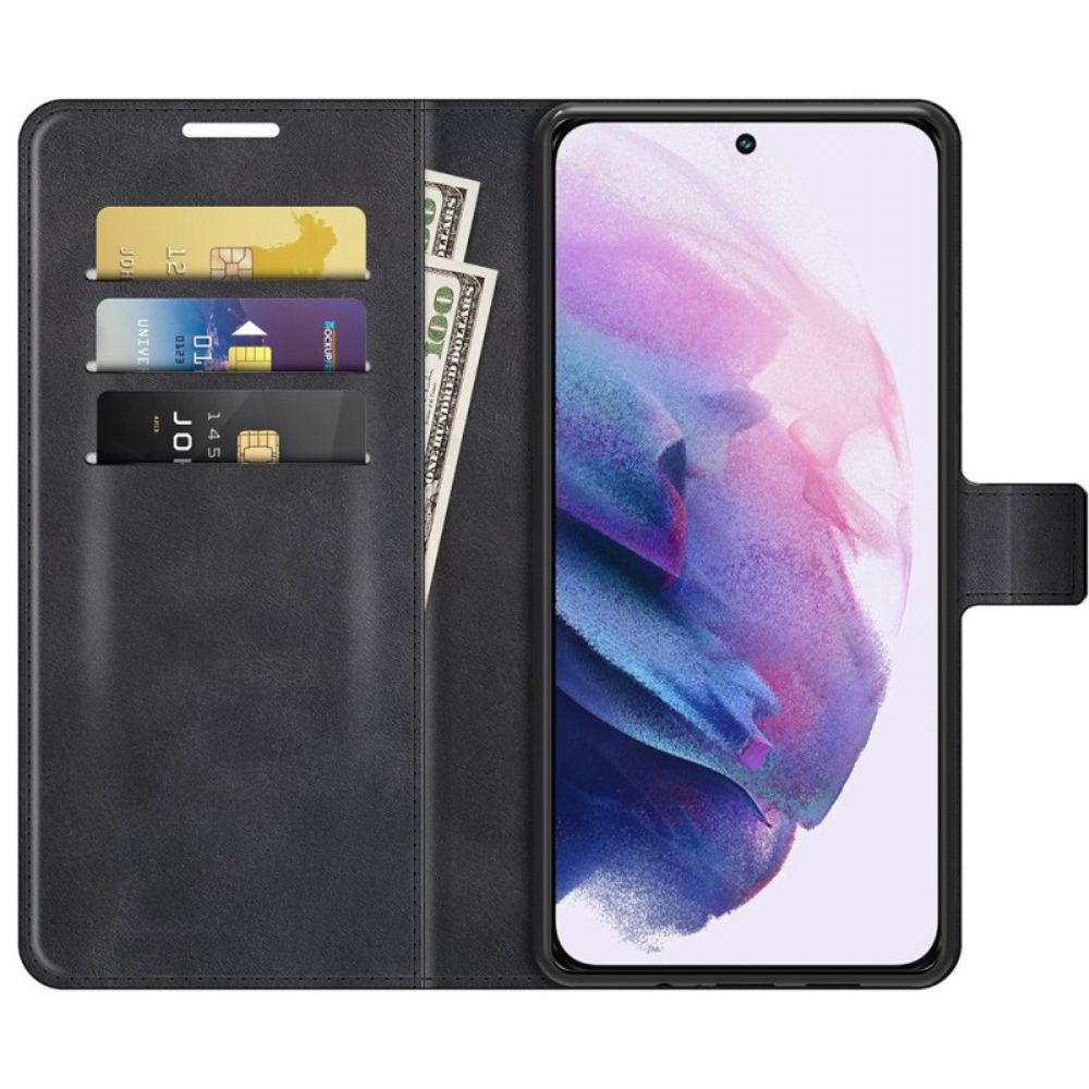 Flip Case Für Samsung Galaxy S22 Plus 5G Ultra Kunstleder