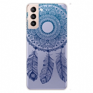 Handyhülle Für Samsung Galaxy S22 Plus 5G Einzelnes Blumen-mandala