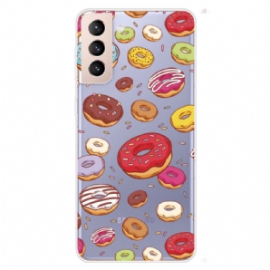 Handyhülle Für Samsung Galaxy S22 Plus 5G Liebe Donuts