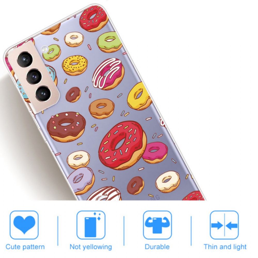 Handyhülle Für Samsung Galaxy S22 Plus 5G Liebe Donuts