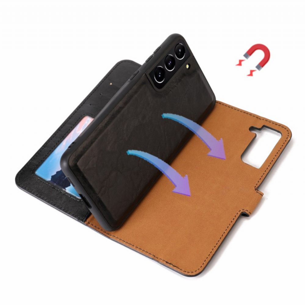 Hülle Flip Case Für Samsung Galaxy S22 Plus 5G Abnehmbar