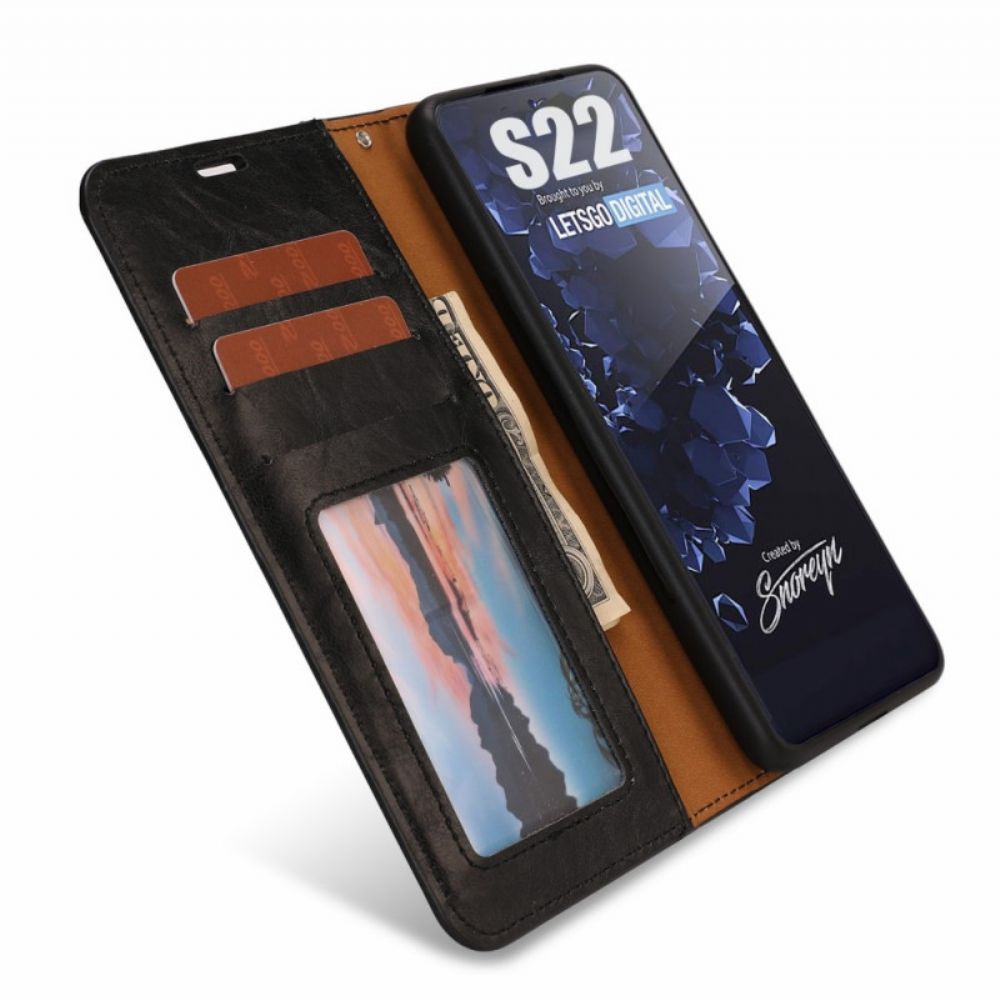 Hülle Flip Case Für Samsung Galaxy S22 Plus 5G Abnehmbar