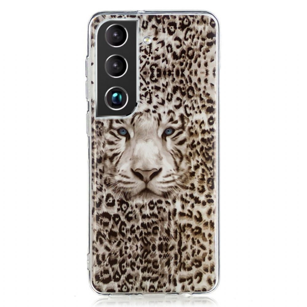 Hülle Für Samsung Galaxy S22 Plus 5G Fluoreszierender Leopard