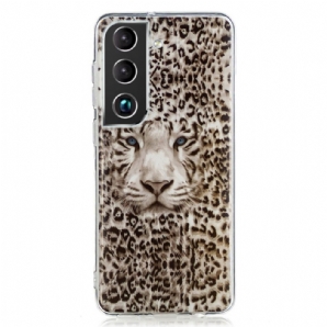 Hülle Für Samsung Galaxy S22 Plus 5G Fluoreszierender Leopard