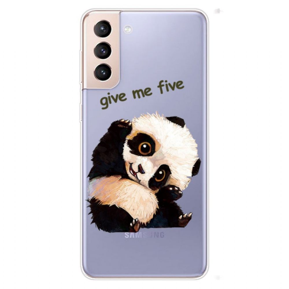 Hülle Für Samsung Galaxy S22 Plus 5G Panda Gib Mir Fünf