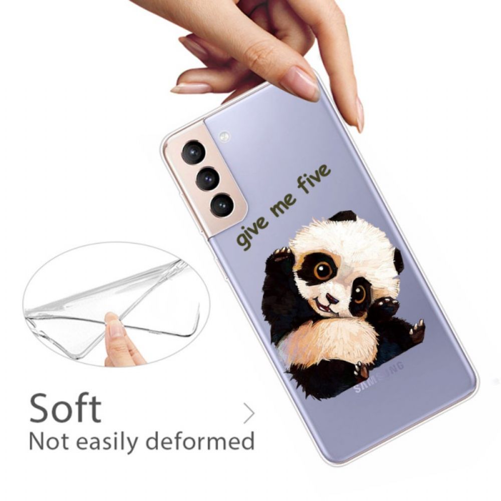 Hülle Für Samsung Galaxy S22 Plus 5G Panda Gib Mir Fünf