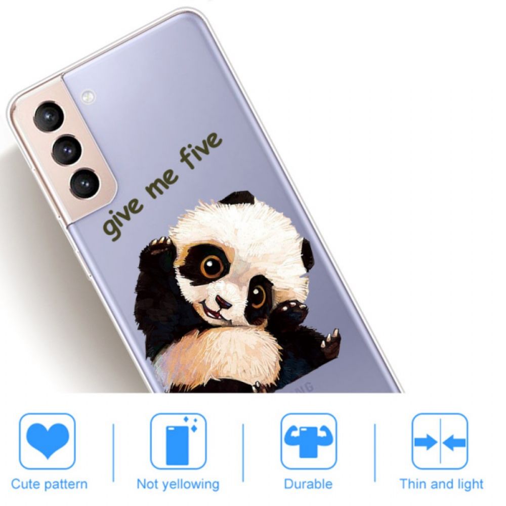 Hülle Für Samsung Galaxy S22 Plus 5G Panda Gib Mir Fünf