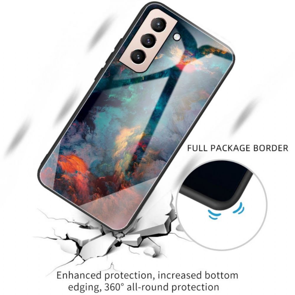 Hülle Für Samsung Galaxy S22 Plus 5G Sky Tempered Glass