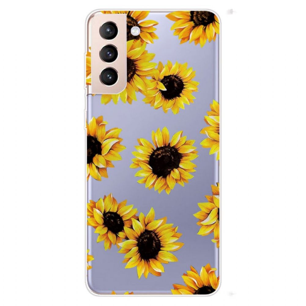 Hülle Für Samsung Galaxy S22 Plus 5G Sonnenblumen