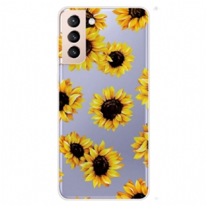 Hülle Für Samsung Galaxy S22 Plus 5G Sonnenblumen