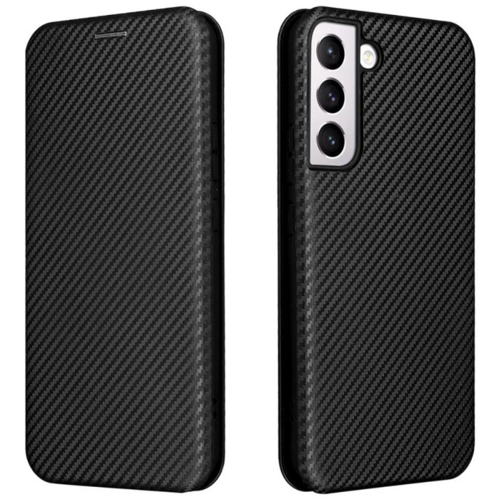 Schutzhülle Für Samsung Galaxy S22 Plus 5G Flip Case Kohlefaser