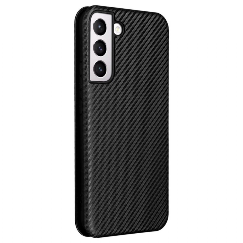 Schutzhülle Für Samsung Galaxy S22 Plus 5G Flip Case Kohlefaser