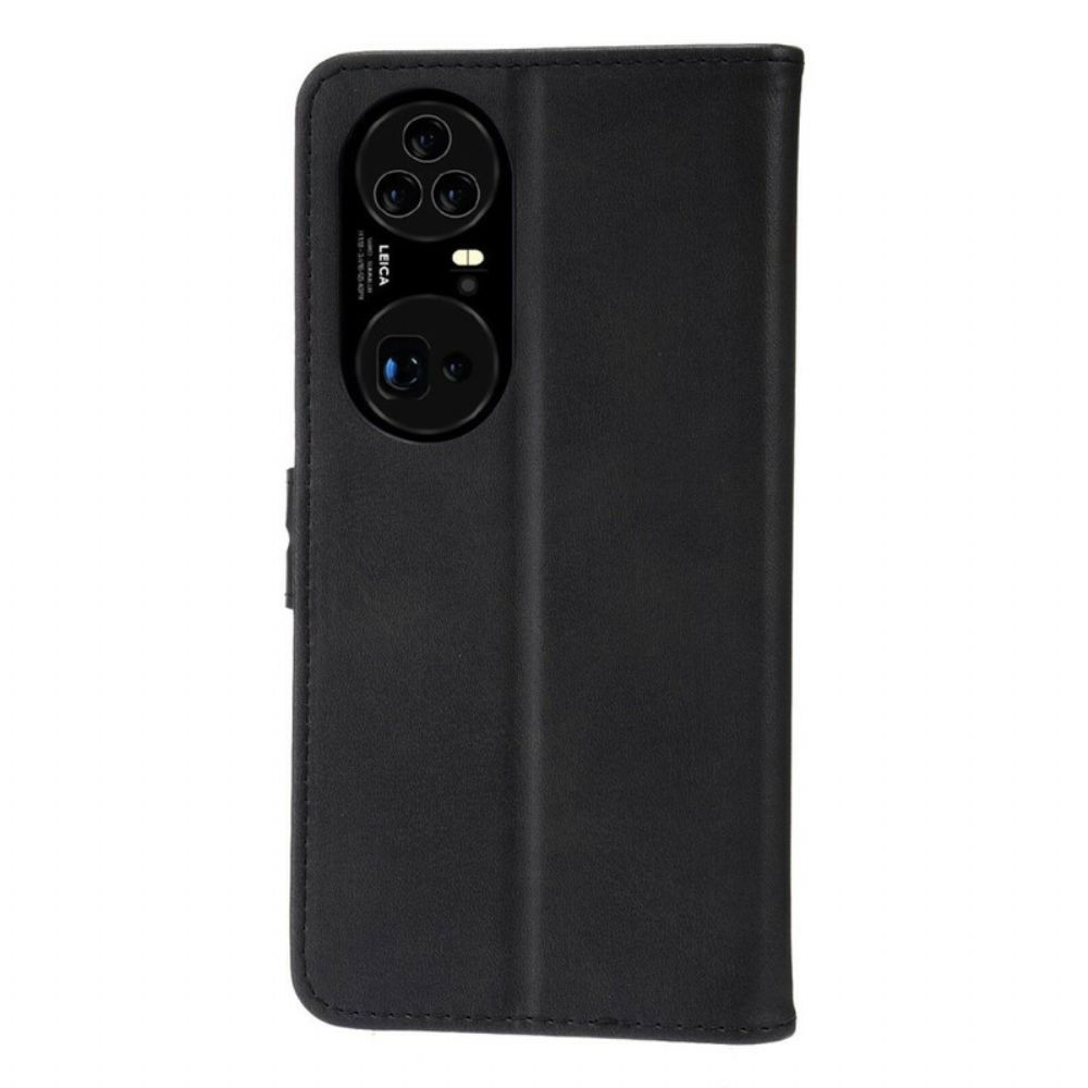 Flip Case Für Huawei P50 Pro Kätzchen Aus Kunstleder