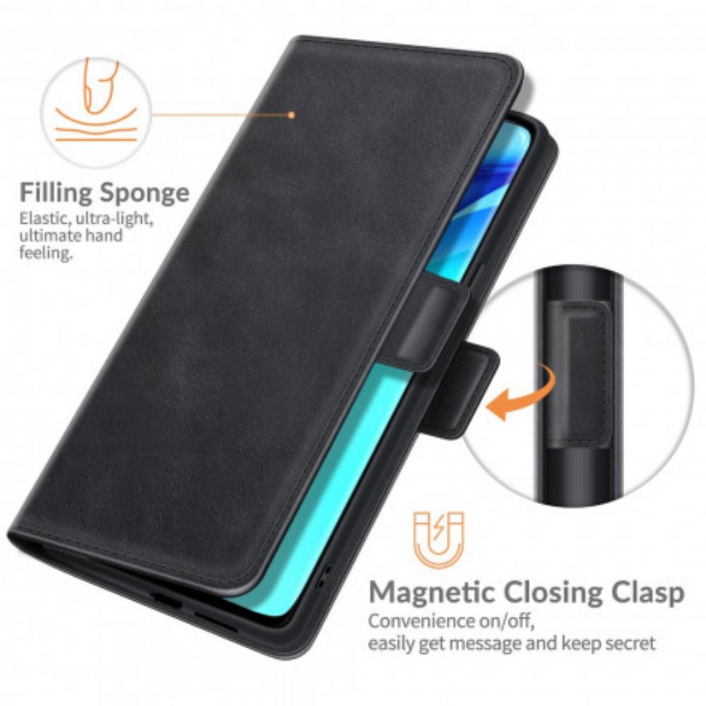 Flip Case Für Huawei P50 Pro Style Lederdesign